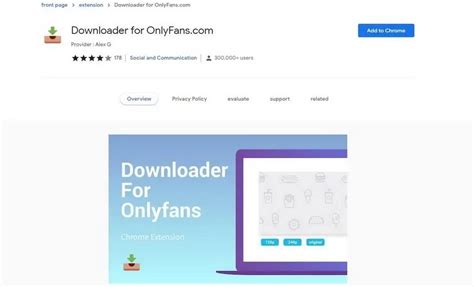 onlyfans video downloader extension chrome|Downloader for OnlyFans